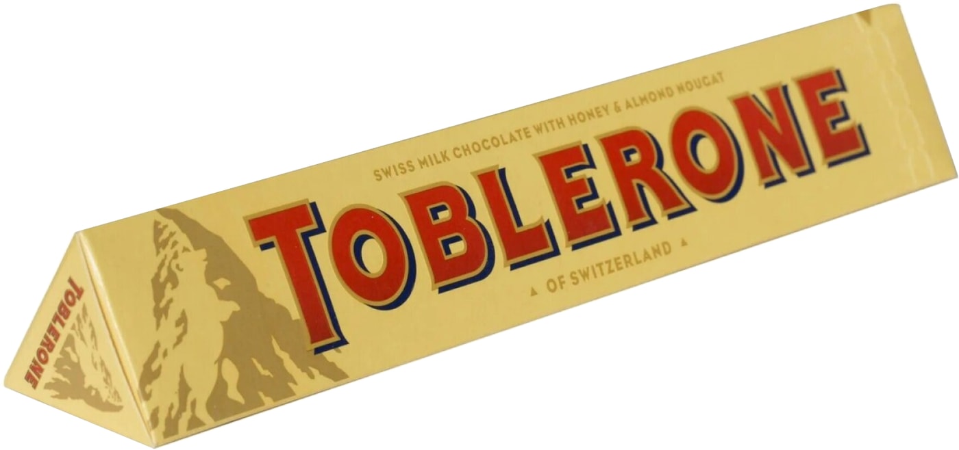 Изображение товара Toblerone молочный шоколад с медово-миндальной нугой, 100 г