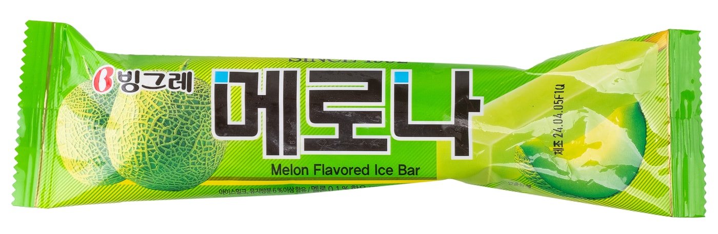 Изображение товара Десерт Binggrae Melona спелая дынька замороженный 75г