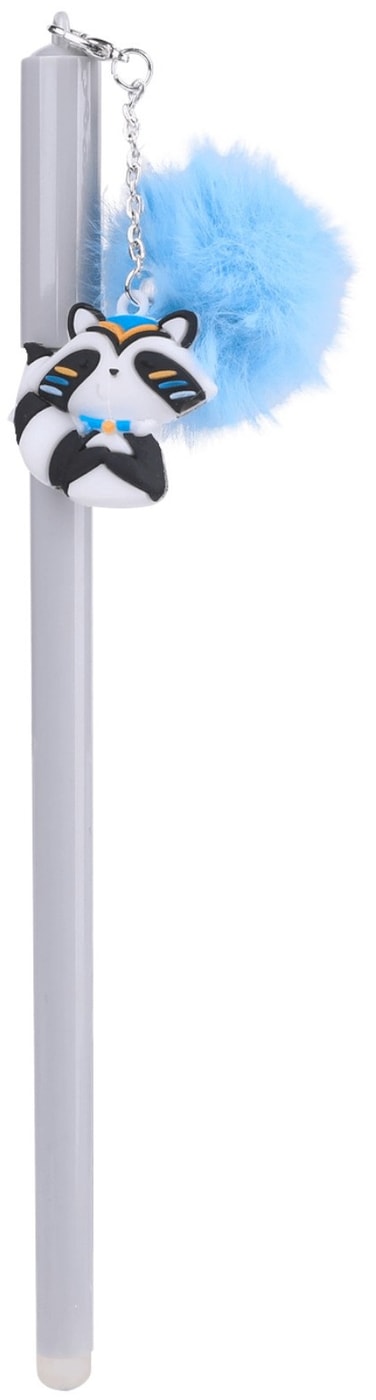 Изображение товара Ручка Tieling Пушистик гелевая синяя в ассортименте