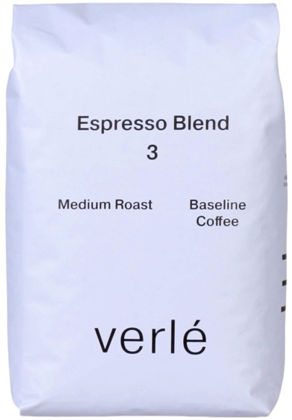 Изображение товара Кофе в зернах Verle Espresso Blend №3 1 кг светлая обжарка