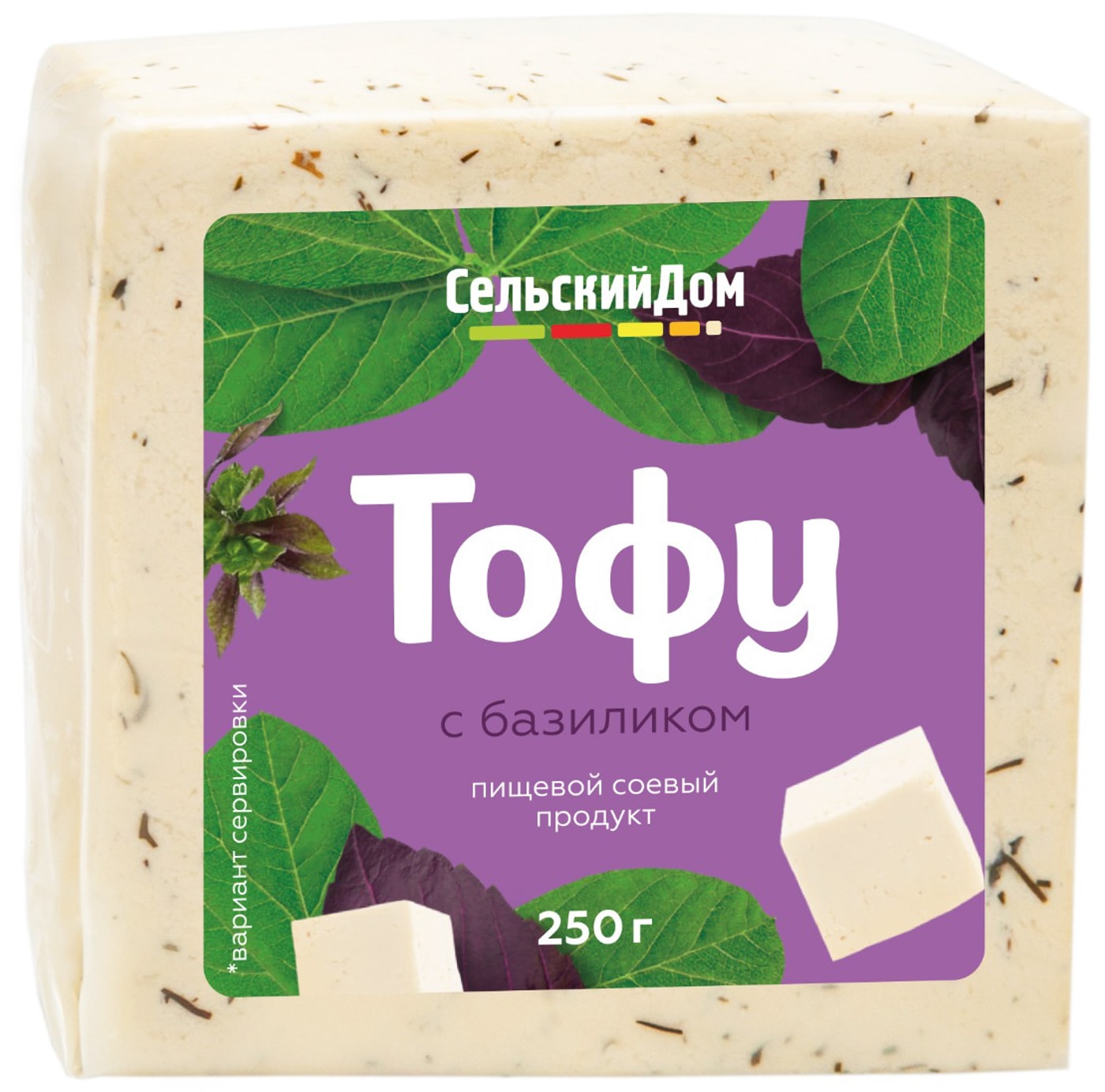 Изображение товара Тофу Сельский дом с базиликом 250г