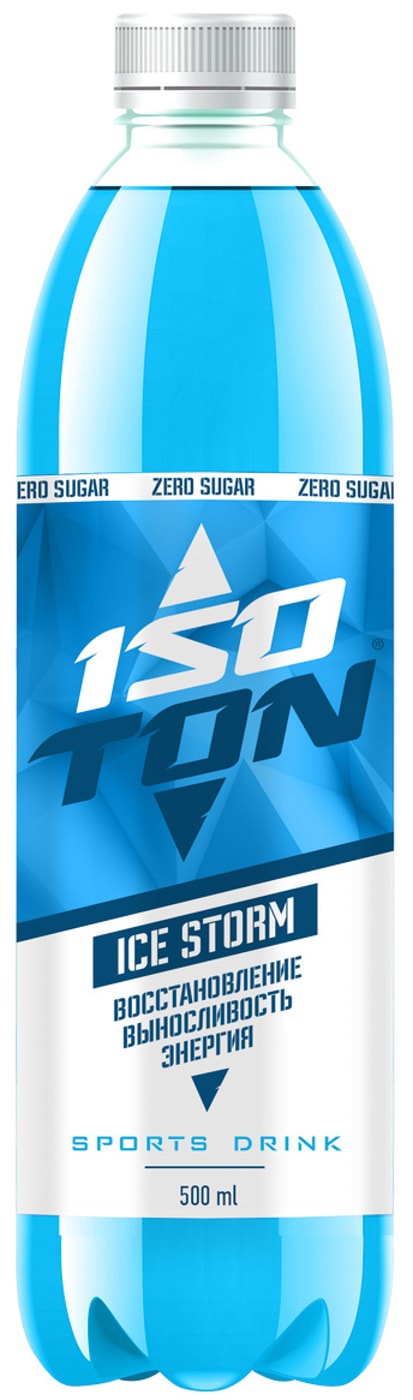 Изображение товара Изотонический напиток Isoton Ледяная буря 500 мл освежающий и полезный для восстановления энергии