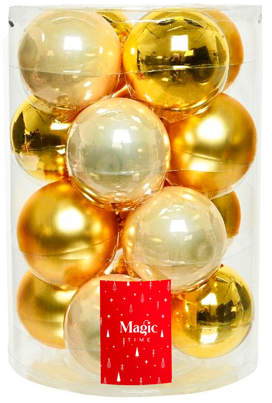 Изображение товара Набор елочный шаров Magic Time 6*6*6см 20шт