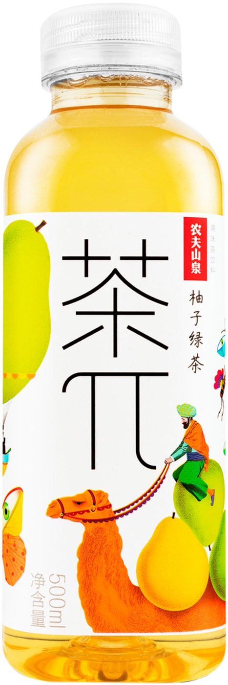 Изображение товара Зеленый чай с помело 500 мл - освежающий напиток Чай Пи
