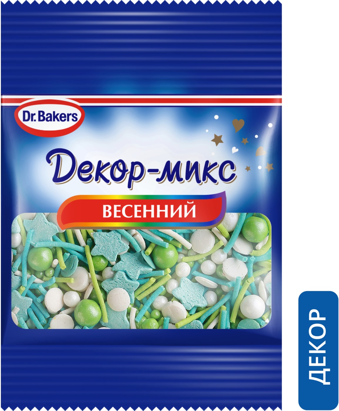 Изображение товара Посыпка Dr.Bakers Декор-микс Весенний 10г для украшения десертов