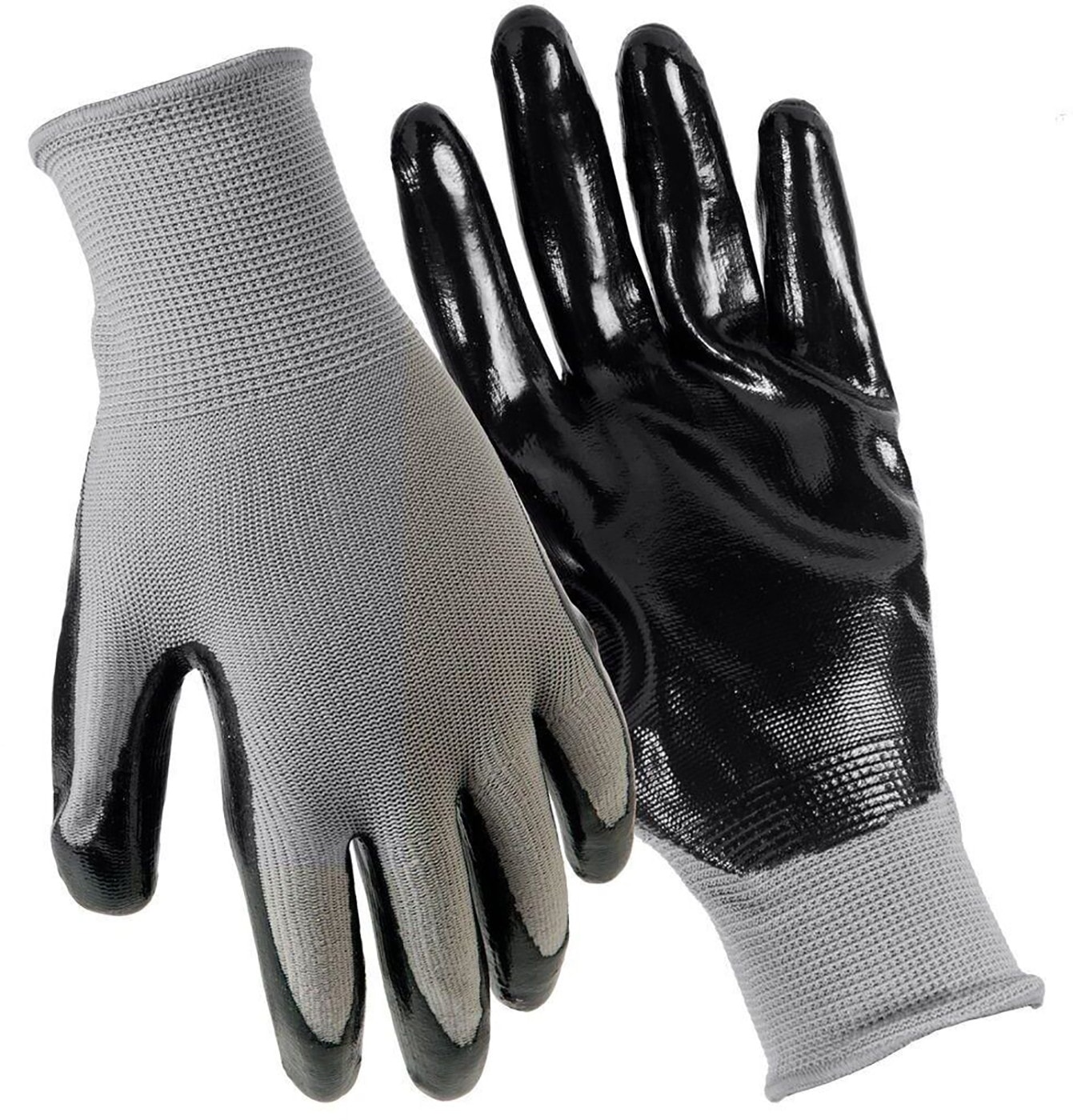 Изображение товара Перчатки Home Story трикотажные с виниловым покрытием 1 пара