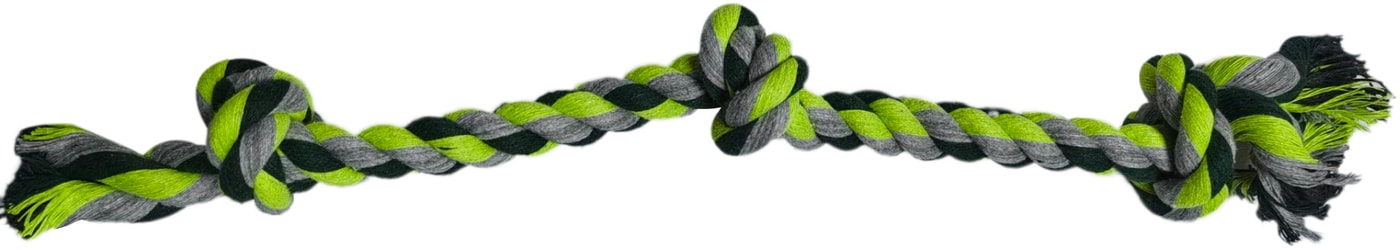 Изображение товара Игрушка для собак Маркет Pet Веревка-грейфер 3 узла 36см 