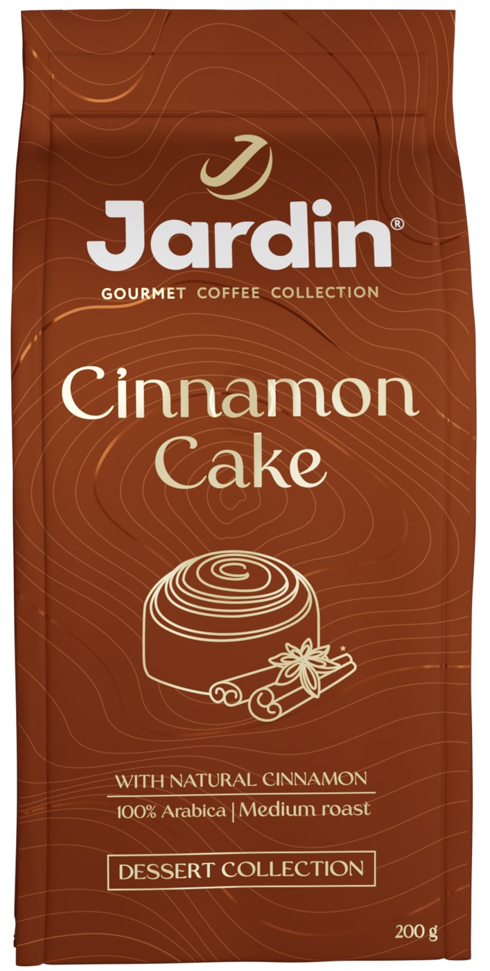 Изображение товара Кофе молотый Jardin Cinnamon Cake 200г с ароматом корицы и арабикой