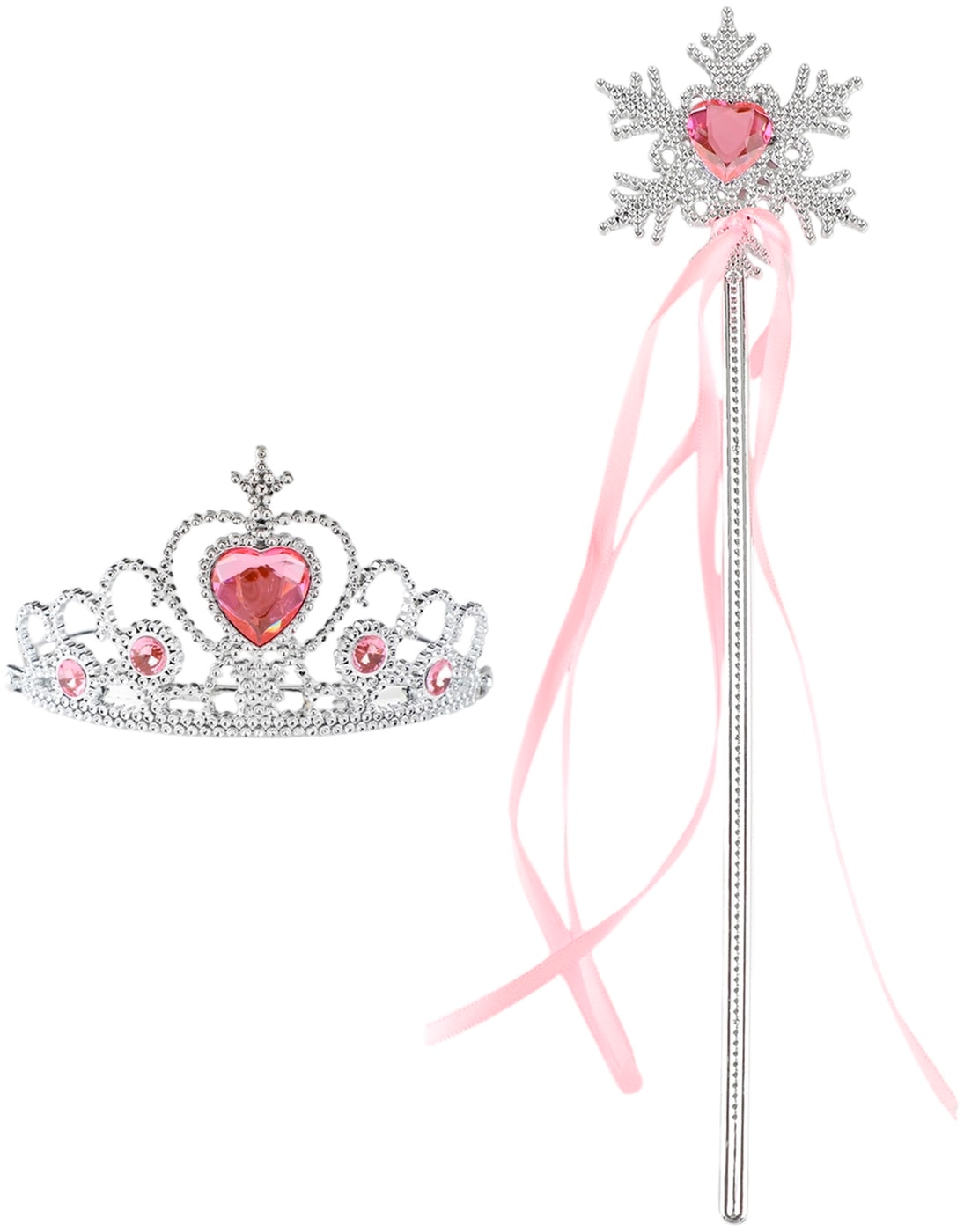 Изображение товара Набор карнавальный для детей старше 3-х лет Фея Маркет корона и волшебная палочка