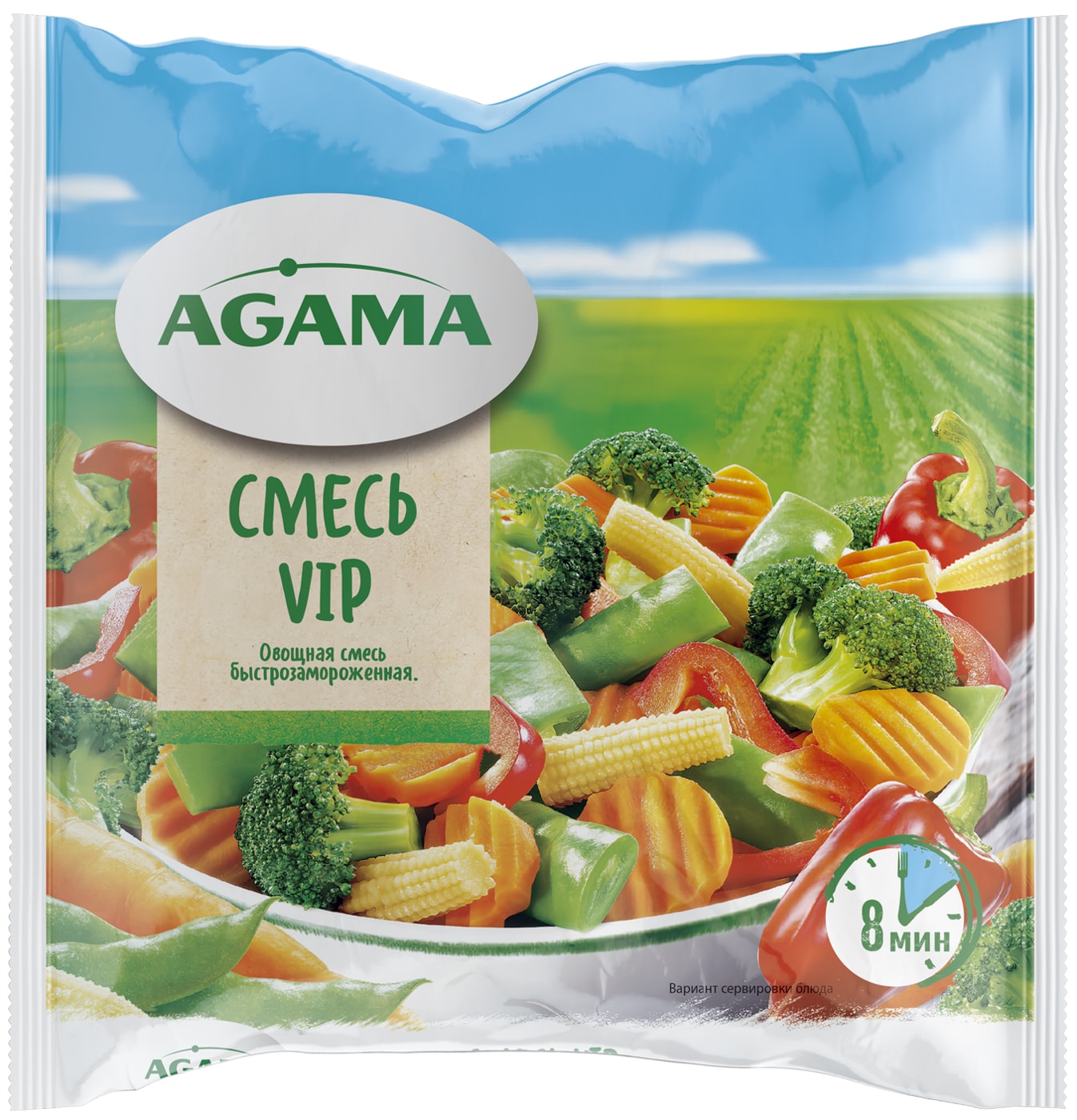 Изображение товара Смесь овощная Agama VIP 400г