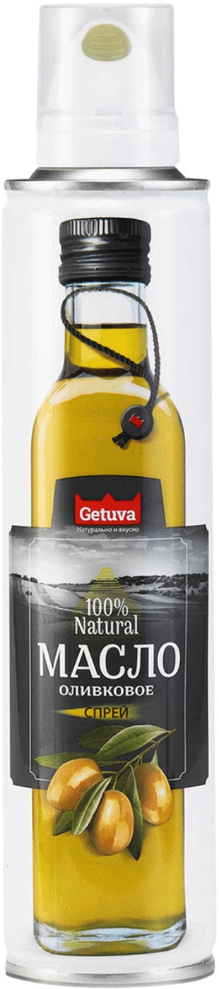 Изображение товара Масло оливковое Getuva Sprey нерафинированное высшего качества 250мл