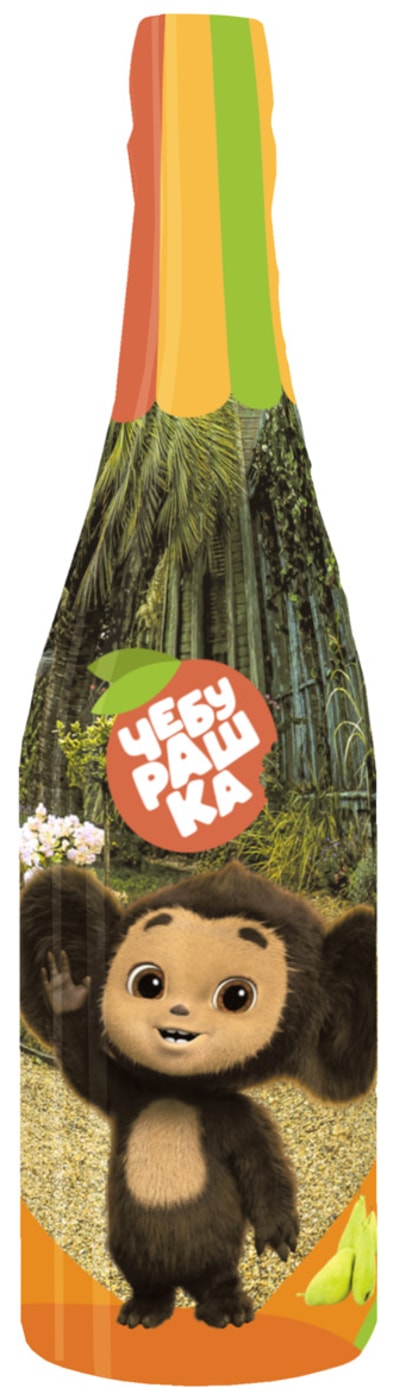 Изображение товара Напиток Чебурашка Груша 750мл газированный фруктовый напиток