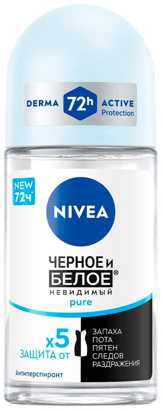 Изображение товара Антиперспирант NIVEA Черное и Белое Невидимый Pure 50мл