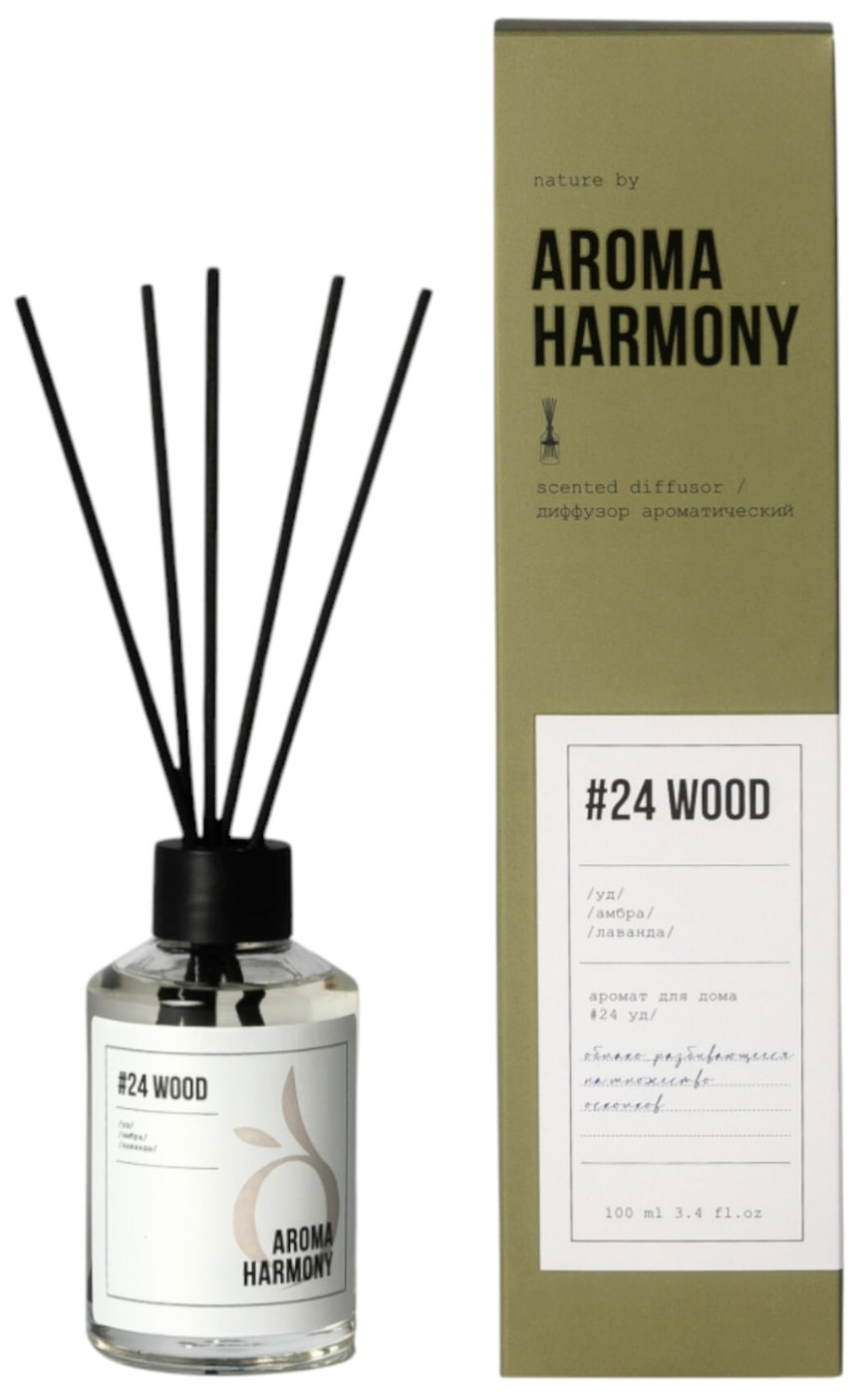 Изображение товара Aroma Harmony No24 Wood 100 мл - диффузор с древесным ароматом