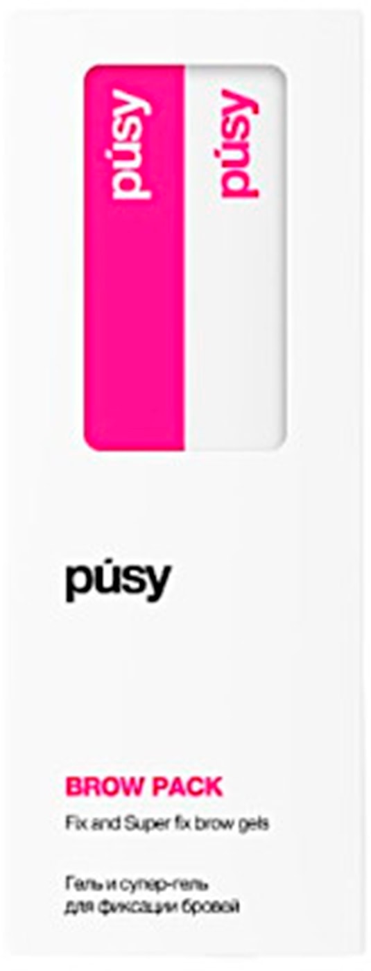 Изображение товара Набор для бровей Pusy гель 5мл и супер-гель 5мл