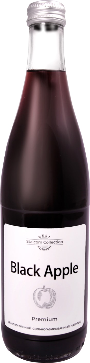 Изображение товара Газированный напиток Formen Black Apple Stalcom Collection 500 мл натуральный вкус