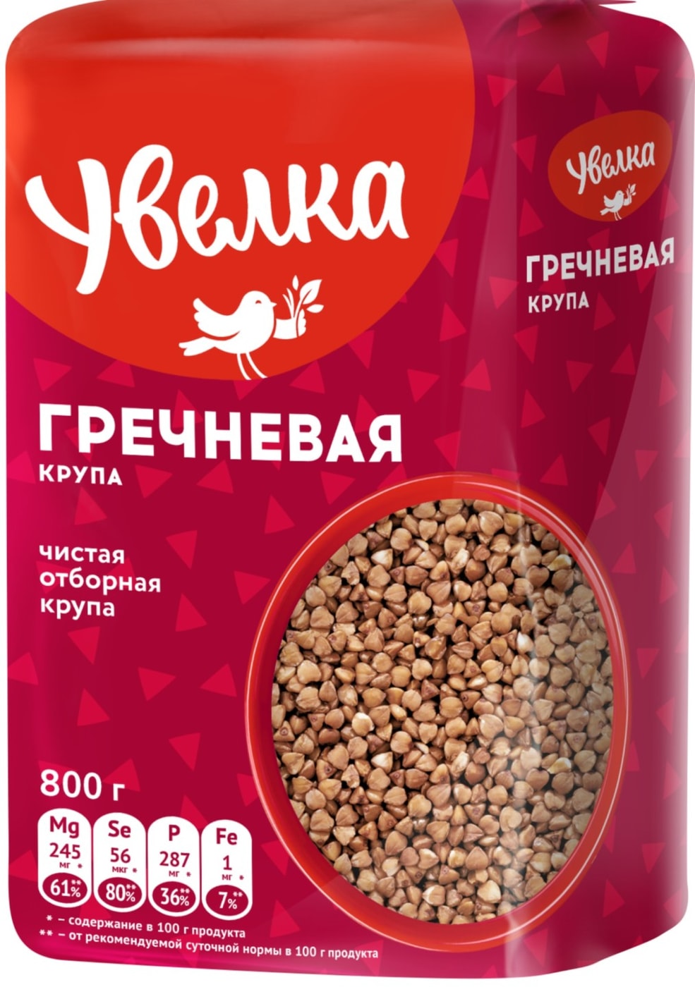 Изображение товара Гречка Увелка 800г