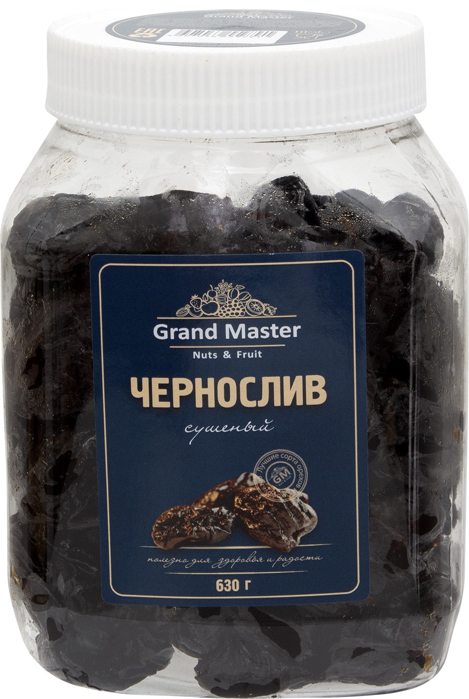 Изображение товара Чернослив Grand Master 630 г - натуральный сушеный продукт без косточек