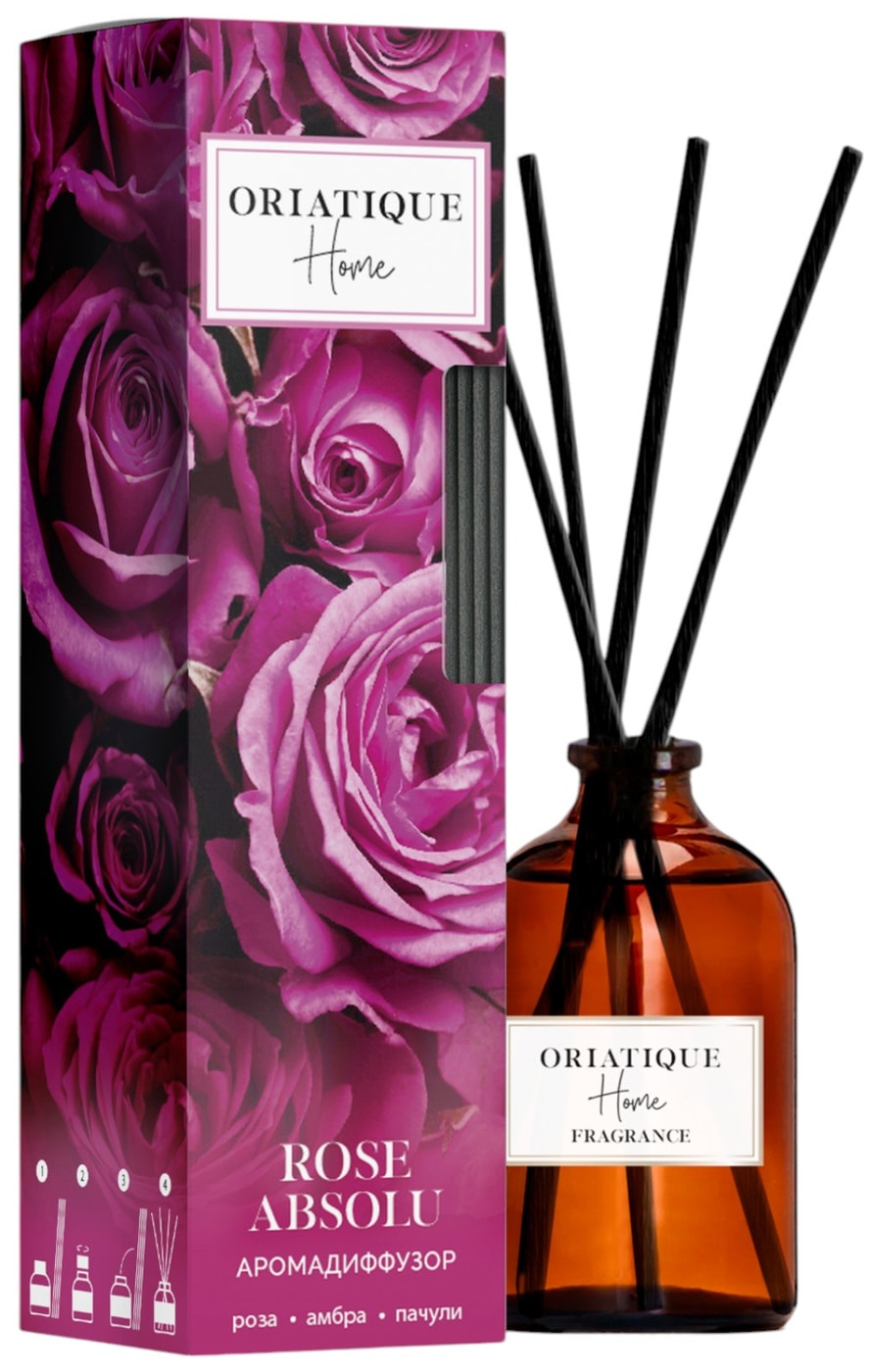 Изображение товара Аромадиффузор Oriatique Rose Absolu Роза-Амбра-Пачули 40мл