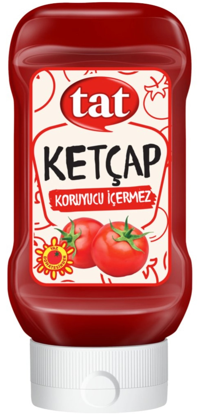 Изображение товара Кетчуп Tat томатный 250 мл - натуральный соус для мяса, овощей и рыбы