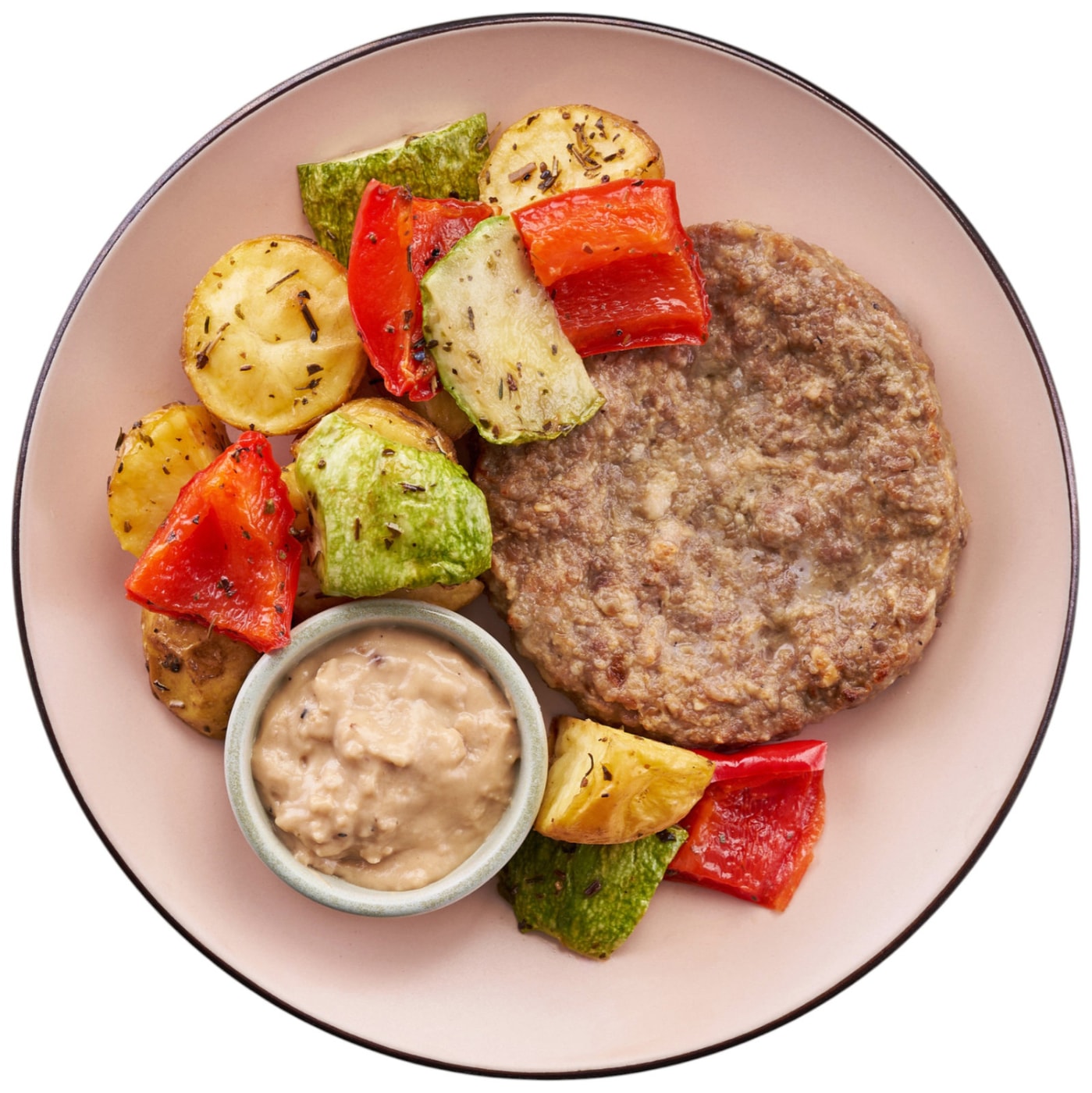 Изображение товара Бифштекс Level Kitchen Daily из говядины с картофелем и овощами гриль 300г