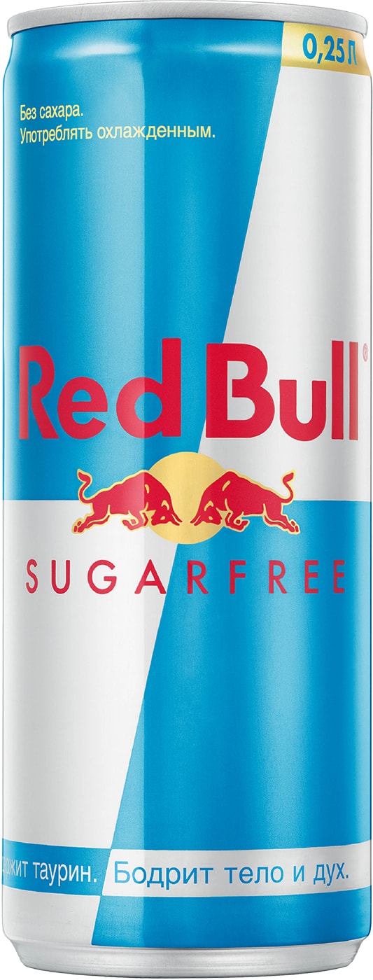 Изображение товара Напиток Red Bull энергетический без сахара 250мл