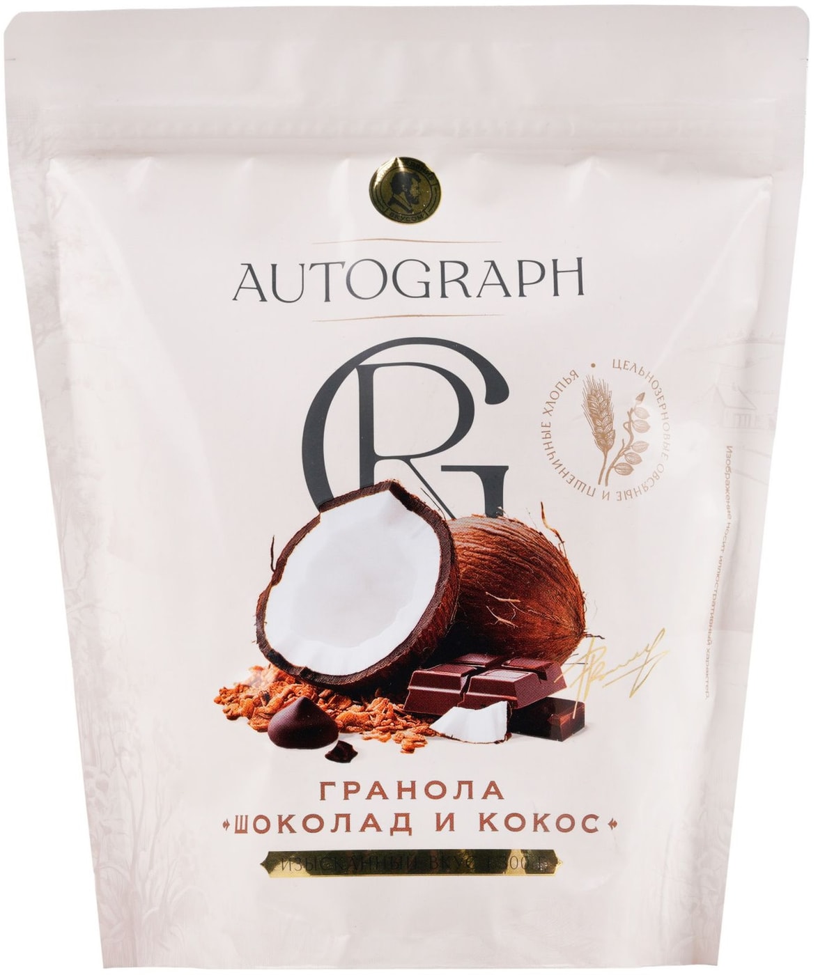Изображение товара Мюсли Autograph Шоколад и кокос хрустящие запеченные 300г