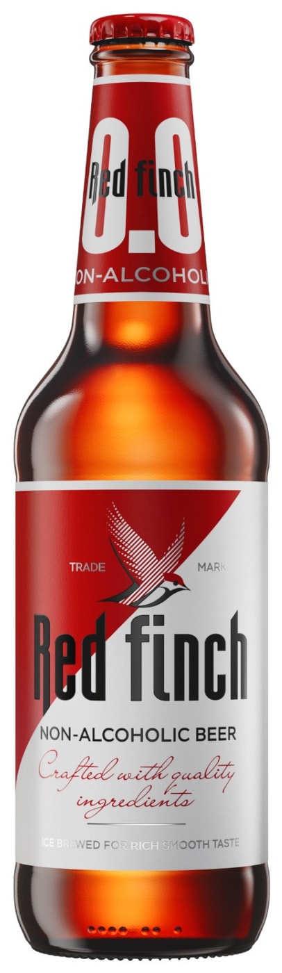 Изображение товара Пиво Red Finch безалкогольное 450мл