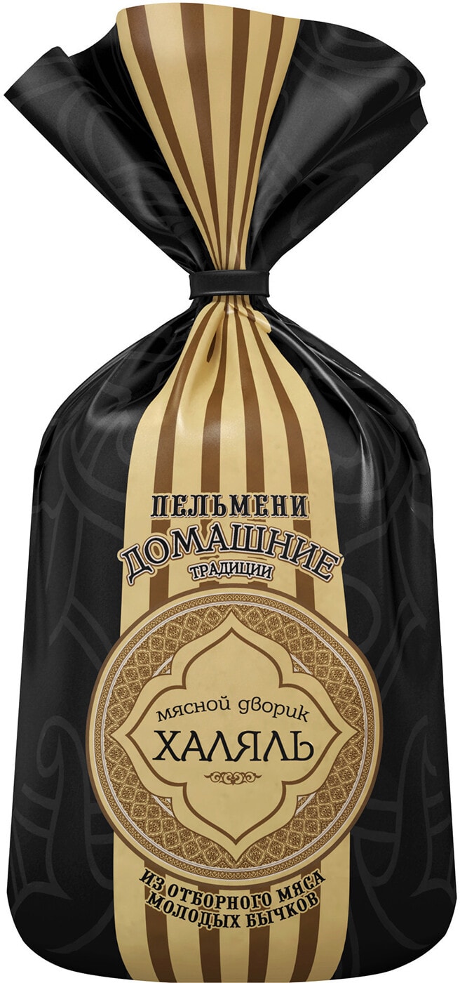 Изображение товара Пельмени Мясной Дворик Халяль Домашние 800г