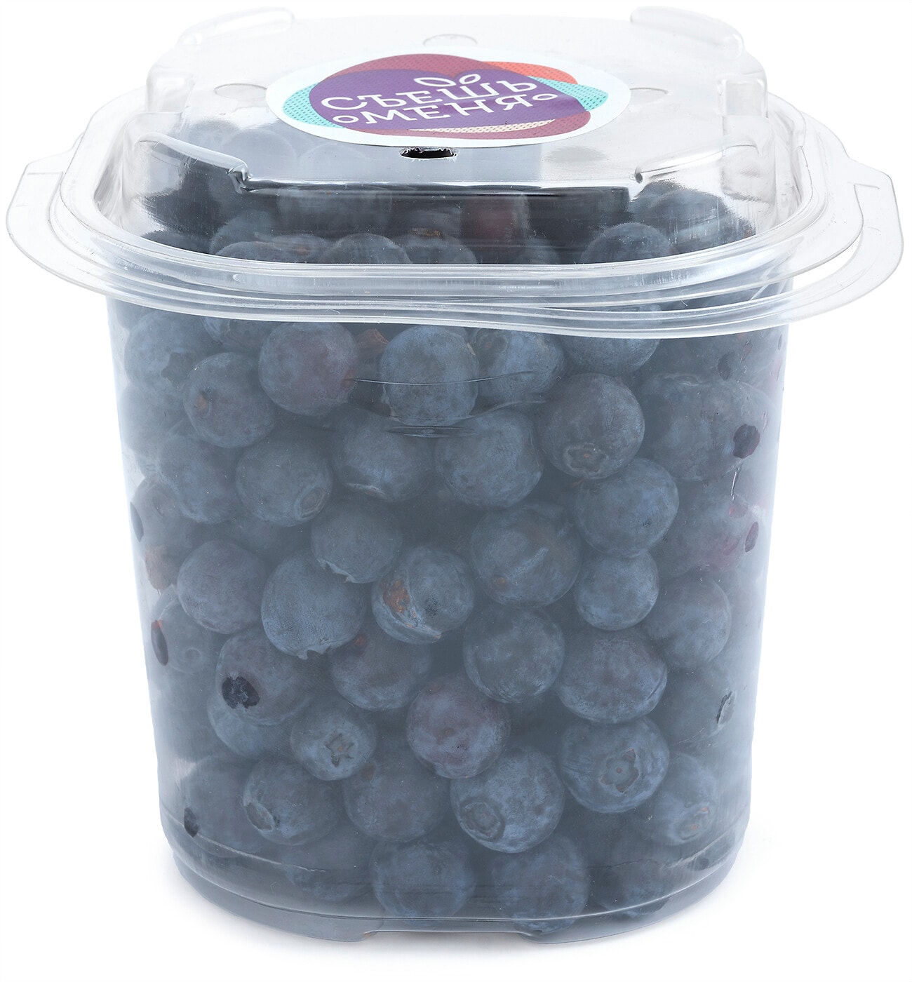 Изображение товара Голубика 500г свежие ягоды в пластиковом ведерке