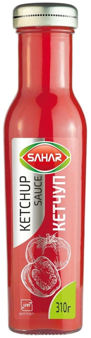 Изображение товара Кетчуп Sahar Томатный 310г