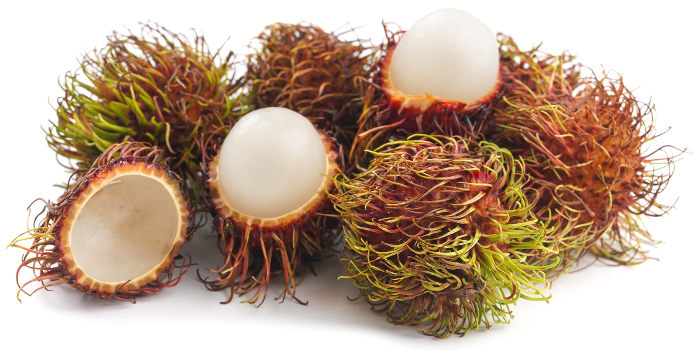 Изображение товара Рамбутан из Таиланда свежий 200г в упаковке лоток