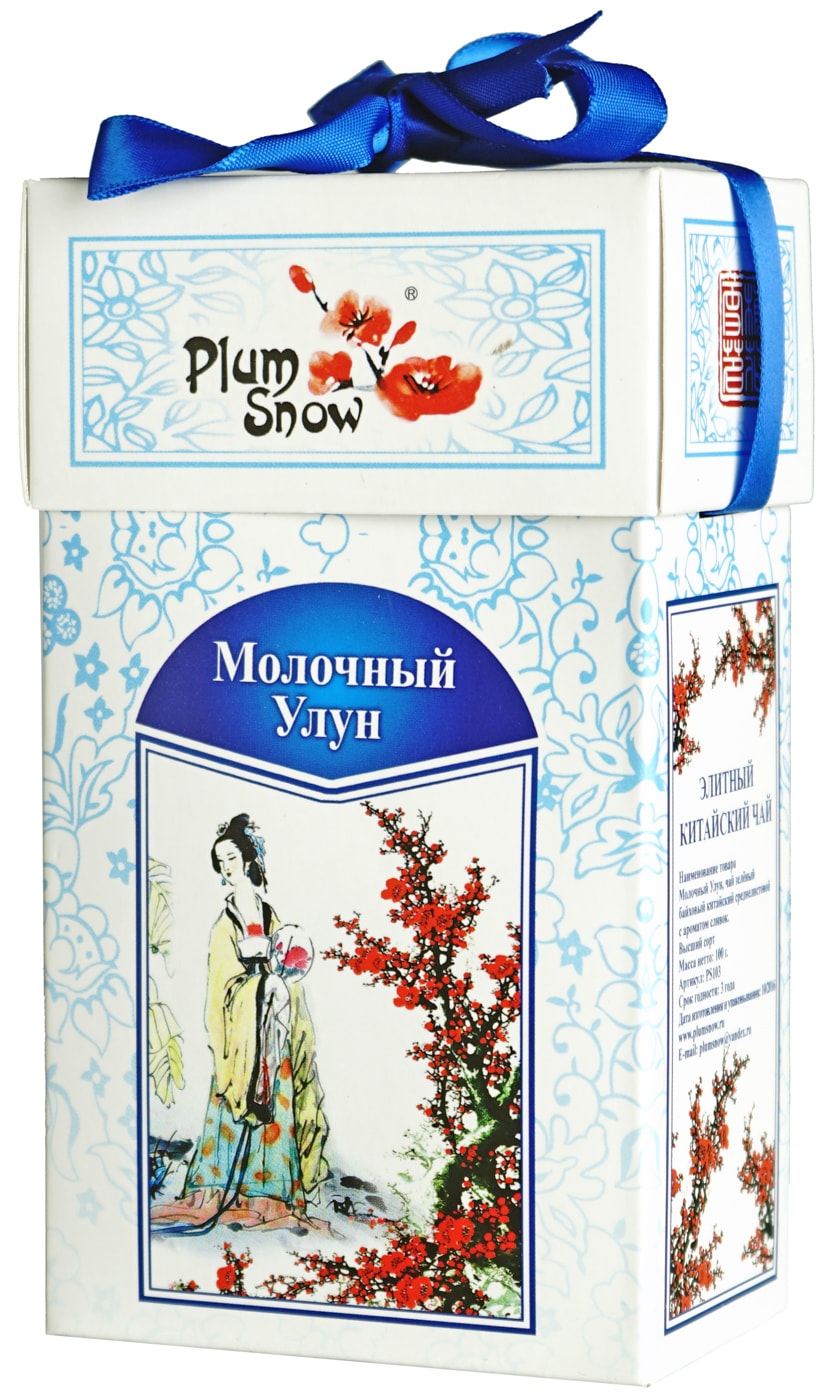 Изображение товара Чай зеленый Plum Snow Молочный улун 100г