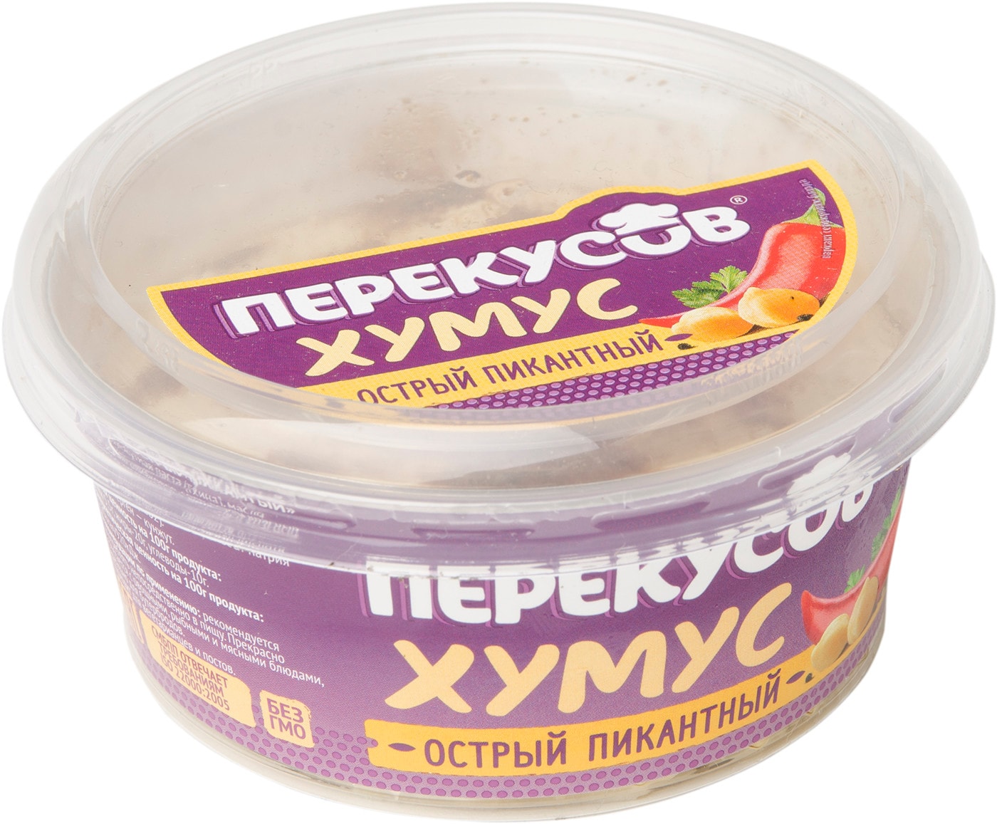 Изображение товара Хумус Перекусов острый пикантный 150г