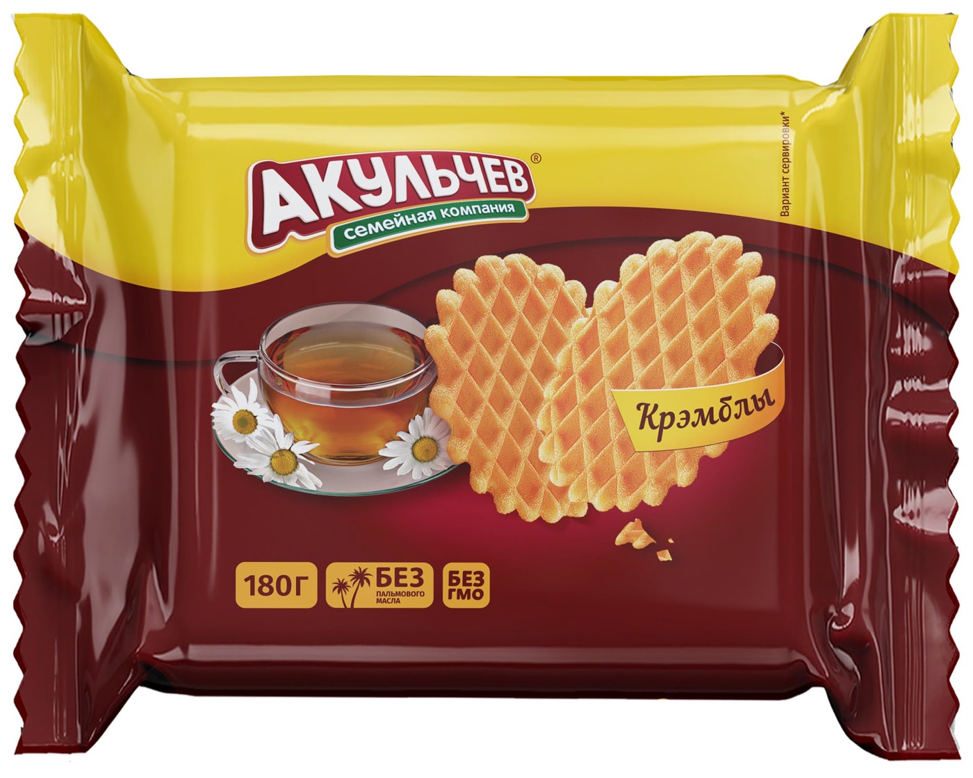 Изображение товара Крэмблы Акульчев 180г - хрустящие снеки из натуральных ингредиентов