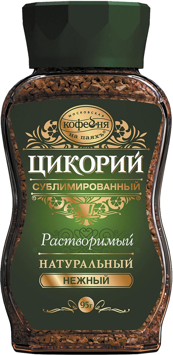 Изображение товара Растворимый циклорий Нежный 95г – натуральная альтернатива кофе от Московской кофейни