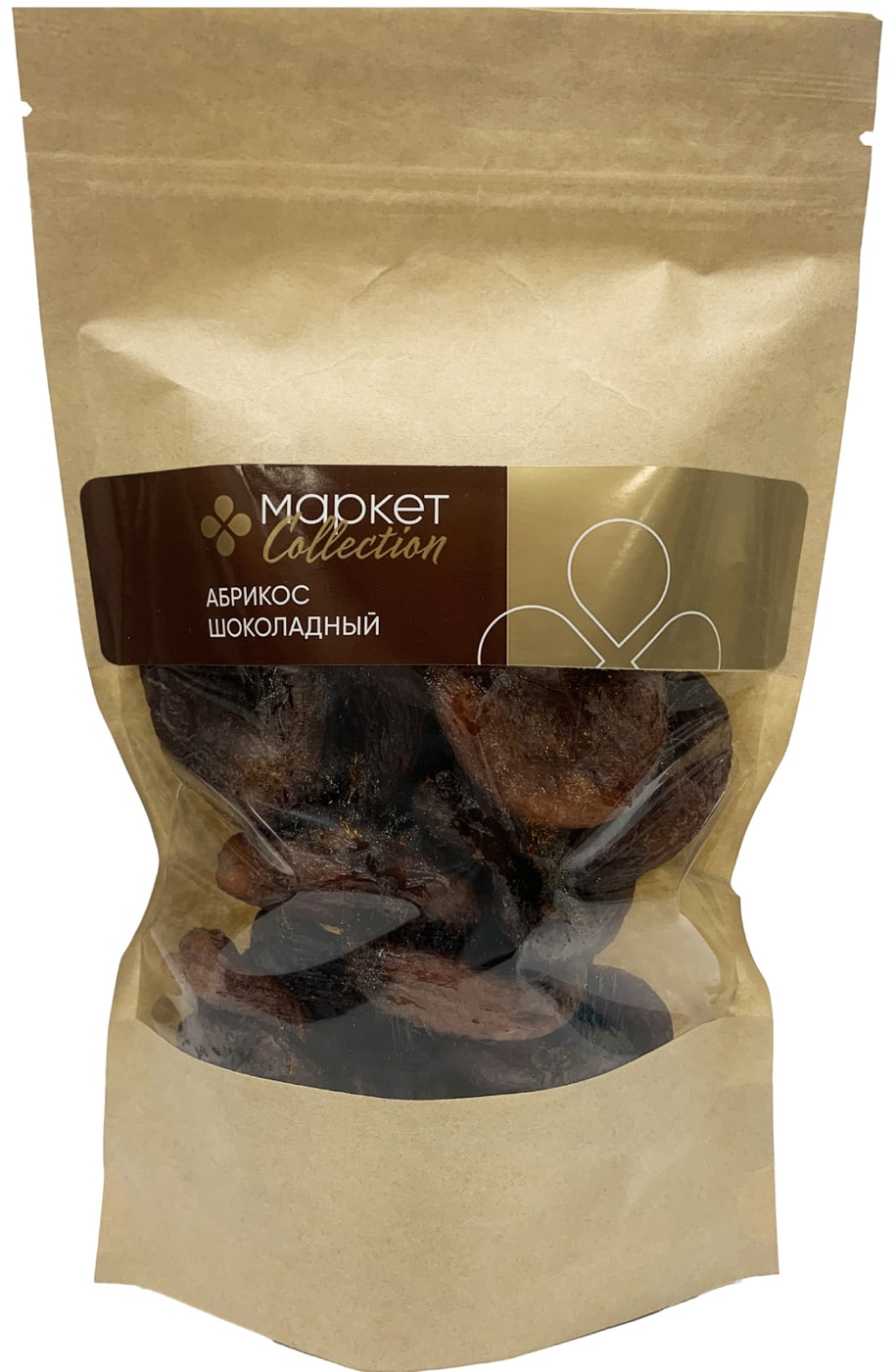 Изображение товара Абрикос Маркет Collection шоколадный сушеный без косточки 250г