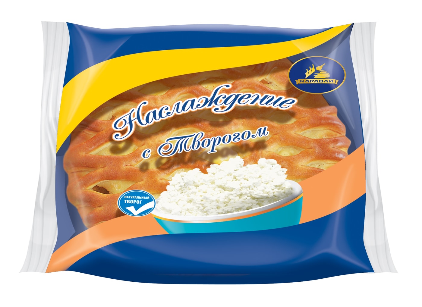 Изображение товара Ватрушка Каравай Творожное наслаждение 220г