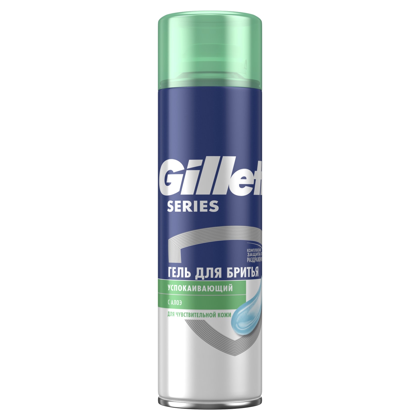 Изображение товара Гель для бритья Gillette Sensitive с алоэ 200мл