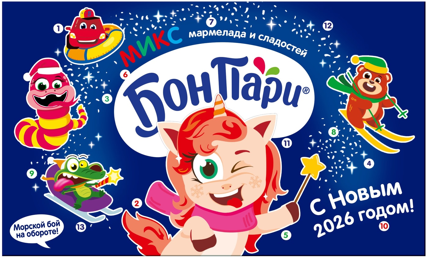 Изображение товара Подарочный набор Бон Пари кондитерских изделий 427г