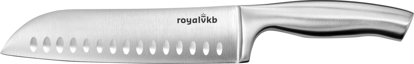 Изображение товара Нож Royal VKB Сантоку с эргономичной рукояткой и нержавеющей сталью