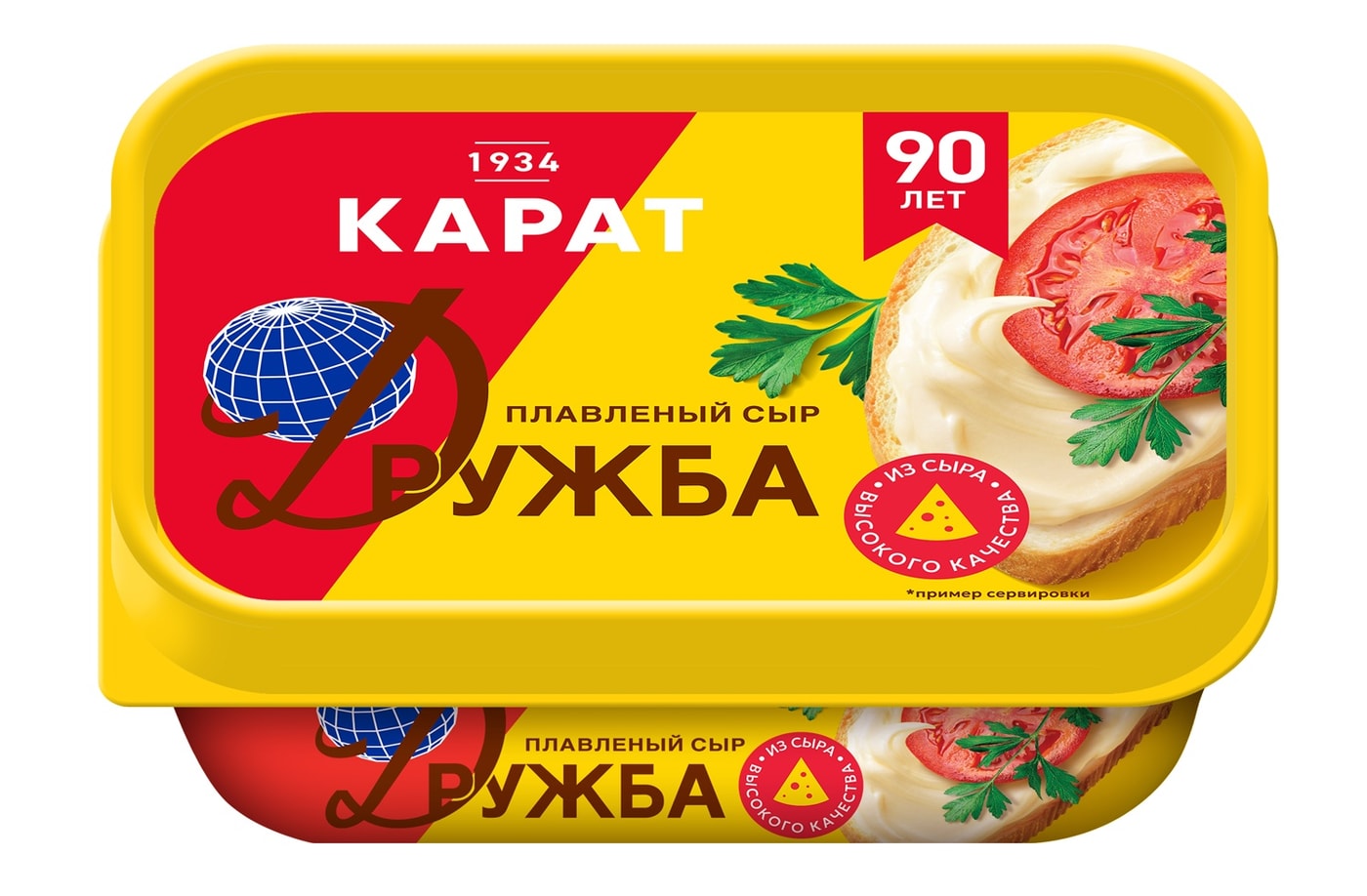 Изображение товара Плавленый сыр Карат Дружба 45% 200г натуральный и вкусный Изображение товара Плавленый сыр Карат Дружба 45% 200г натуральный и вкусный