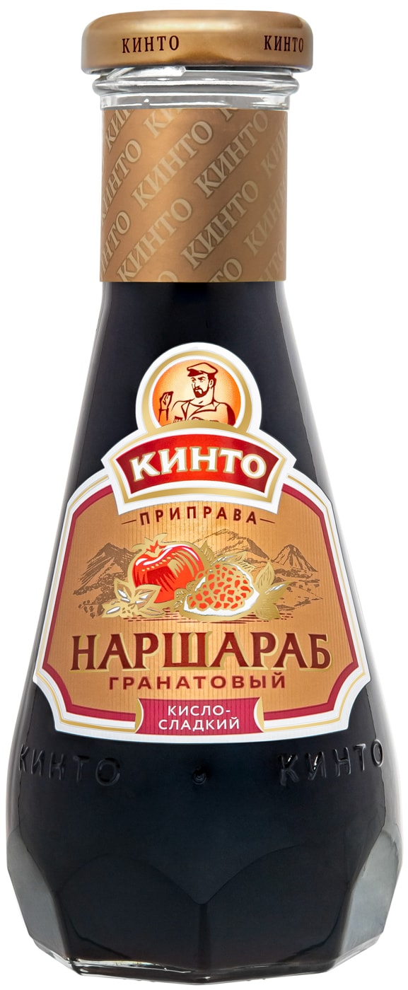 Изображение товара Соус Кинто Наршараб 380г — натуральный гранатовый соус для мяса и овощей
