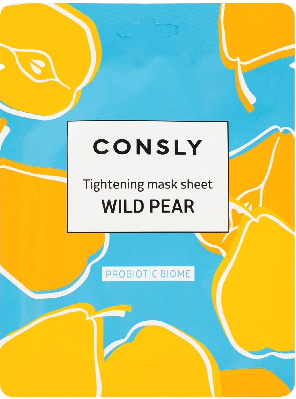 Изображение товара Consly маска тканевая для лица с экстрактом груши для комбинированной кожи