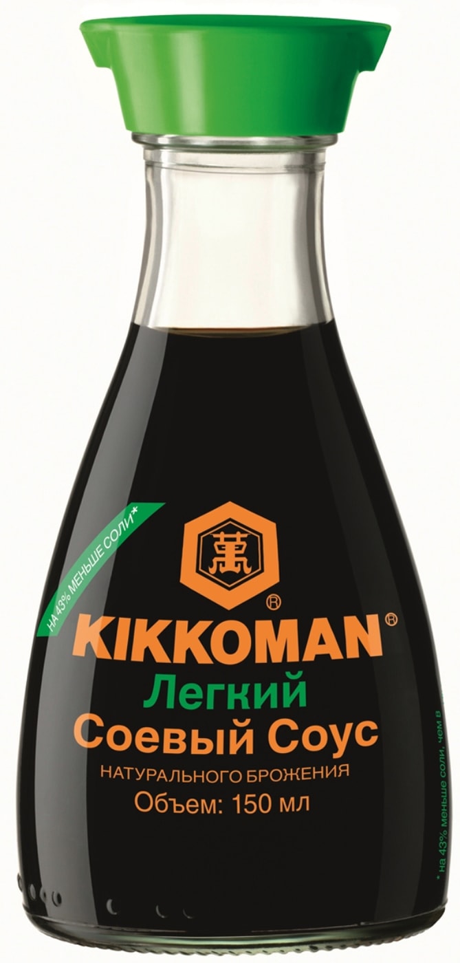 Изображение товара Соус Kikkoman Less Salt соевый 150мл низкое содержание соли