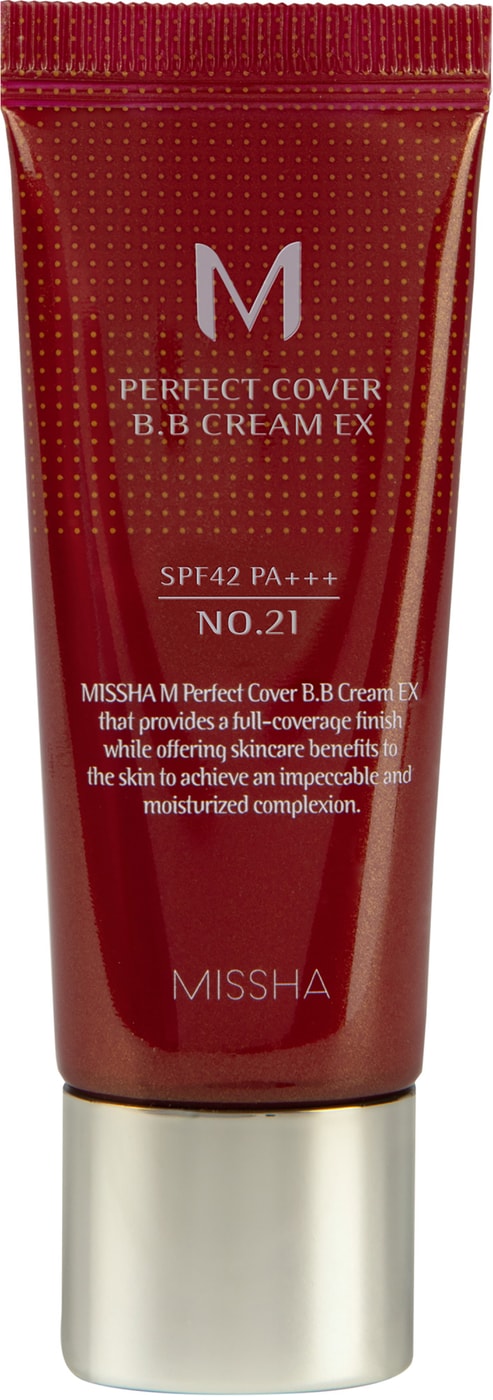 Изображение товара Тональный BB крем Missha М Perfect Cover EX тон 21 20мл с SPF42/PA+++