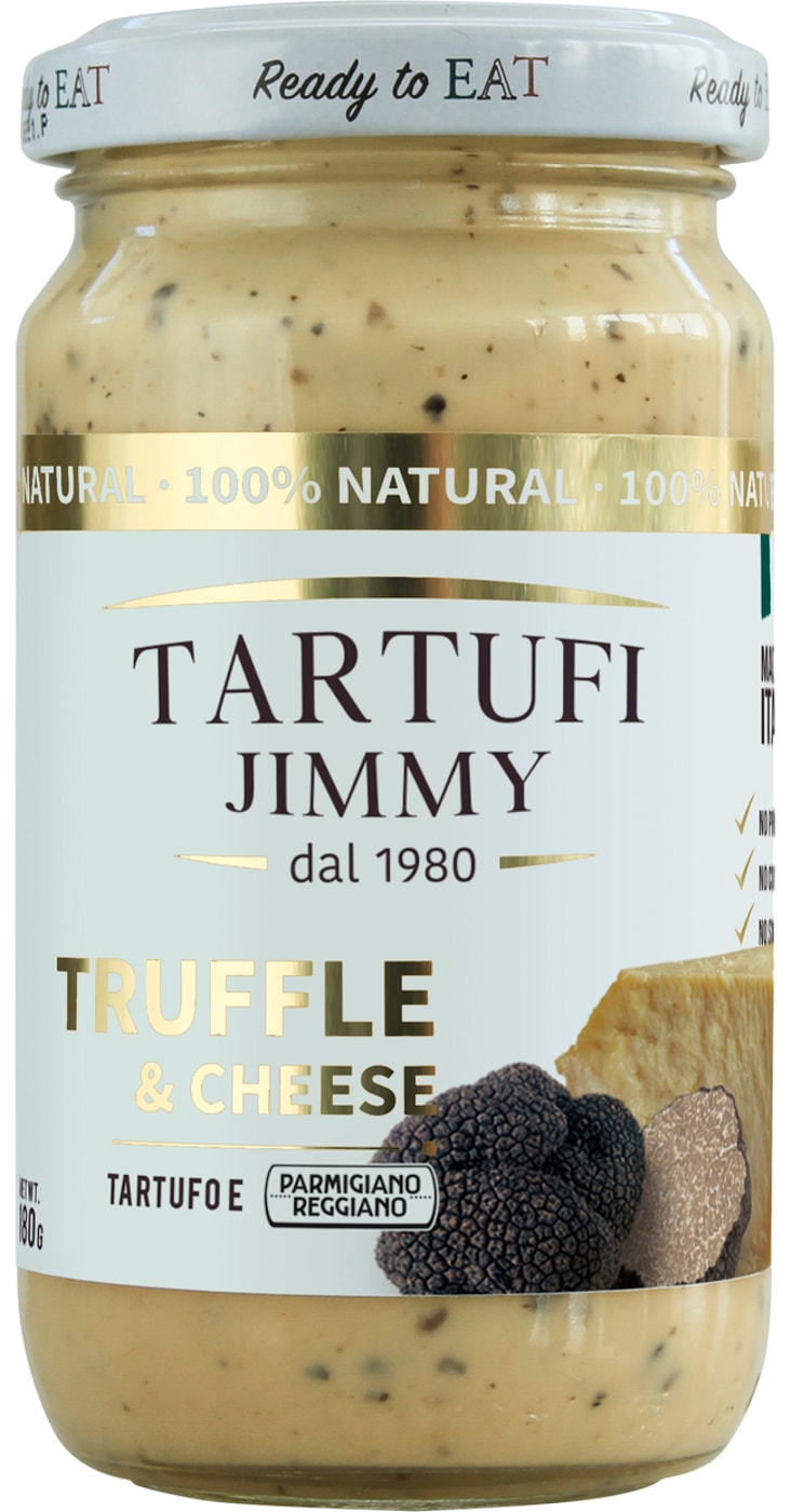 Изображение товара Соус Tartufi Jimmy грибной трюфельный c сыром Пармиджано Реджано 180г