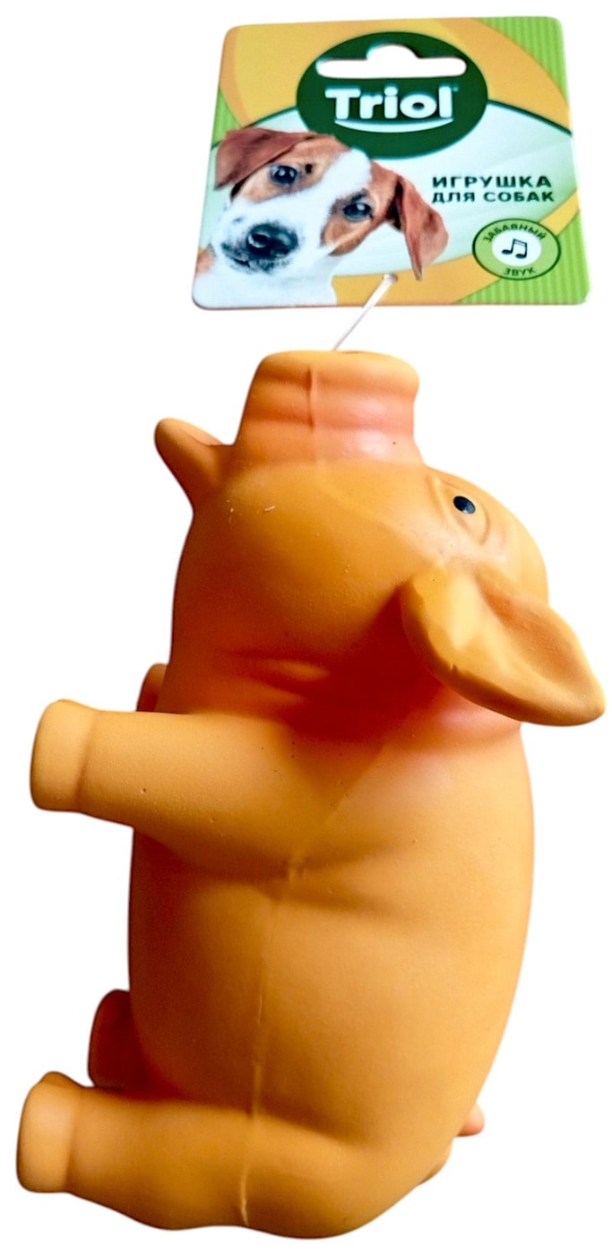 Изображение товара Игрушка Triol Поросенок Хрюкающий из латекса