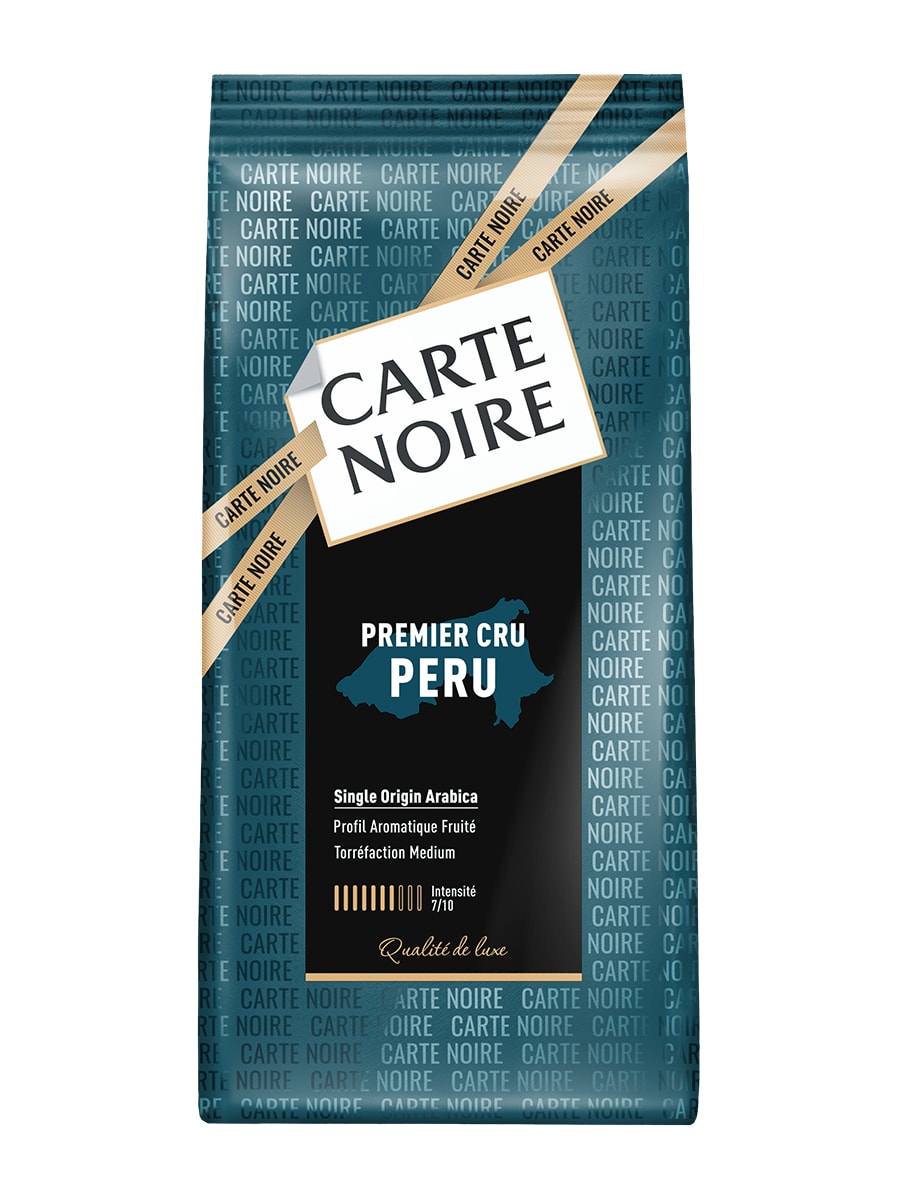 Изображение товара Кофе Carte Noire Premier Cru Peru в зернах 800г средняя обжарка арабика