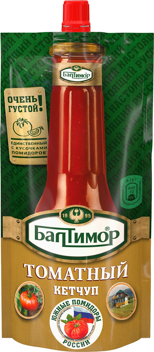 Изображение товара Кетчуп Балтимор Томатный 260г